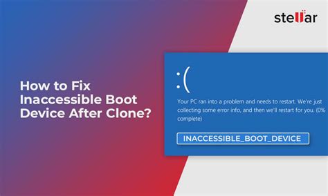 cloned sata ssd inaccessible boot device|clone inaccessible boot device.